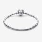 PANDORA Disney Stitch Silver Snake Chain Bracelet 593738C01