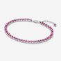 PANDORA Sparkling Pink Tennis Bracelet 591469C04