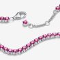 PANDORA Sparkling Pink Tennis Bracelet 591469C04