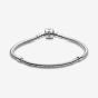 PANDORA Moments Silver Snake Chain Bracelet 590702HV