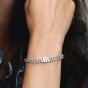 PANDORA Timeless Silver Pave Cuban Chain Bracelet 593008C01