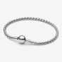 PANDORA Sterling Silver Round Clasp Wing Chain Bracelet 594028C00