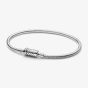 PANDORA Moments Magnetic Close Snake Chain Bracelet 590122C00