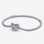PANDORA Silver Butterfly Clasp Bracelet 590782C01