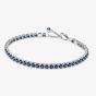 PANDORA Sparkling Blue Tennis Bracelet 591469C02