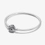 PANDORA Moments Sparkling Snowflake Bangle 592286C01