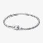 PANDORA Moments Marvel Logo Clasp Bracelet 592561C01