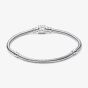 PANDORA Moments Marvel Logo Clasp Bracelet 592561C01