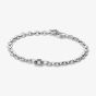 PANDORA Silver Signature Pavé Bold Chain Bracelet 592777C01