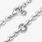 PANDORA Silver Signature Pavé Bold Chain Bracelet 592777C01