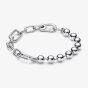 PANDORA ME Silver Metal Bead Link Chain Bracelet 592793C00