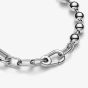 PANDORA ME Silver Metal Bead Link Chain Bracelet 592793C00
