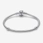 PANDORA Moments Silver Rose In Bloom Bracelet 593211C00
