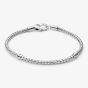PANDORA Silver Studded Clasp & Chain Bracelet 593681C00