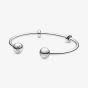 PANDORA Moments Silver Open Bangle Bangle 596477
