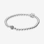PANDORA Silver Beads Pavé Bracelet 598342CZ