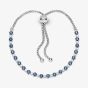 PANDORA Blue & Clear Sparkle Slider Bracelet 599377C01