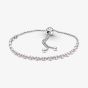 PANDORA Pink & Clear Sparkle Slider Bracelet 599377C02