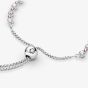 PANDORA Pink & Clear Sparkle Slider Bracelet 599377C02