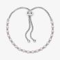 PANDORA Pink & Clear Sparkle Slider Bracelet 599377C02