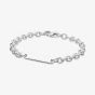 PANDORA Sterling Silver ID Bar Chain Bracelet 599523C00