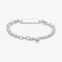 PANDORA Sterling Silver ID Bar Chain Bracelet 599523C00