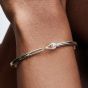 PANDORA Infinite Silver 0.15ct Lab Grown Diamond Bangle 592065C01