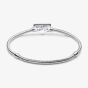 PANDORA Stranger Things Clasp Silver Snake Chain Bracelet 593572C01
