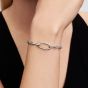PANDORA Silver Openable Oval Link Chain Bracelet 594678C00