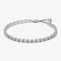 PANDORA Sterling Silver Baguette Cut Cubic Zirconia Tennis Bracelet 595081C01