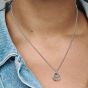 PANDORA Silver Family Always Entwined Pendant Necklace 391455C01-60