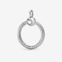 PANDORA Silver Small O Pendant 398296
