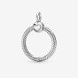 PANDORA Silver Small O Pendant 398296