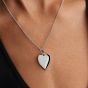 PANDORA Sterling Silver Openable Heart Locket Pendant 394013C01
