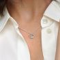 PANDORA Silver Sparkling Herbarium Pendant Necklace 392620C01-45