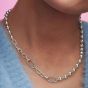 PANDORA ME Metal Bead & Link Chain Necklace 392799C00-45