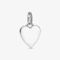 PANDORA Silver Heart Tag Loose Pendant 398914C00