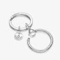 PANDORA Moments Silver Charm Keyring 399566C00
