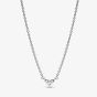 PANDORA Triple Stone Heart Collier Necklace 393014C01-45