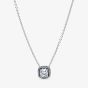 PANDORA Silver Halo Pendant Collier Necklace 393560C02-45