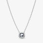 PANDORA Silver Halo Pendant Collier Necklace 393560C02-45