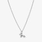 PANDORA Silver Sparkling Butterfly Pendant Necklace 394266C01-45