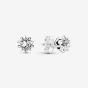 PANDORA Silver Celestial Sparkling Star Stud Earrings 290023C01