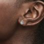 PANDORA Silver Sparkling Pear Halo Stud Earrings 292834C01