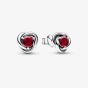 PANDORA July Birthstone Eternity Circle Stud Earrings 292334C01