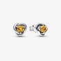 PANDORA November Birthstone Eternity Circle Stud Earrings 292334C04