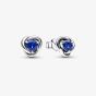PANDORA September Birthstone Eternity Circle Stud Earrings 292334C07