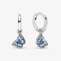 PANDORA Blue Butterfly Hoop Dropper Earrings 290778C01