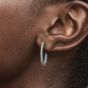 PANDORA Timeless Pavé Single Row Hoop Earrings 293016C01