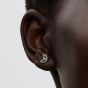 PANDORA Silver Sparkling Moon Stud Earrings 294257C01